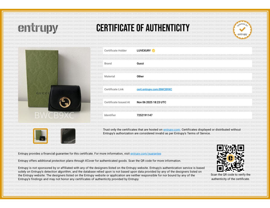 Mini Marmont Shoulder Bag in Black Leather Pre Loved Condition