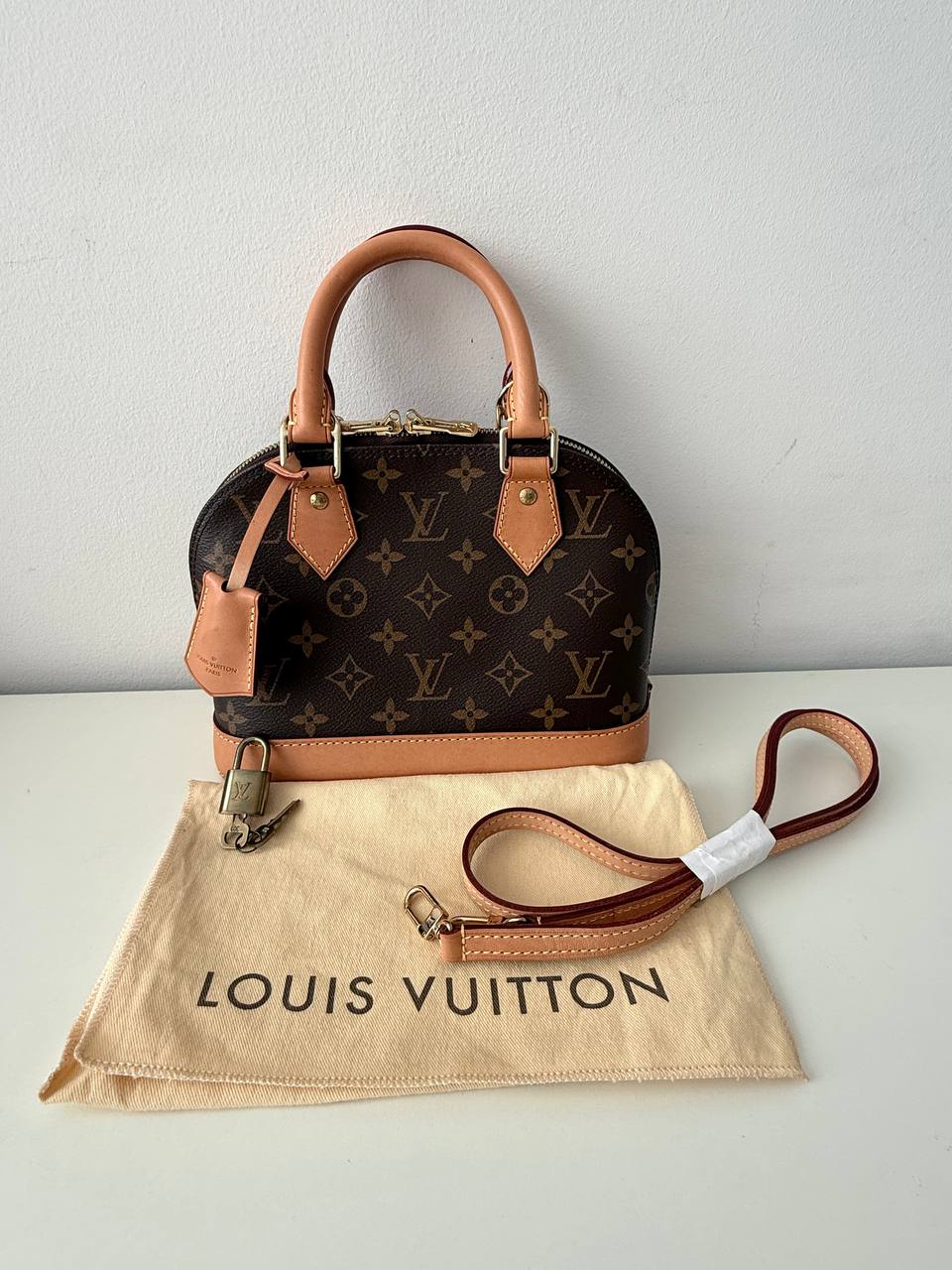 Alma PM Monogram Canvas – Pre-Loved ✨