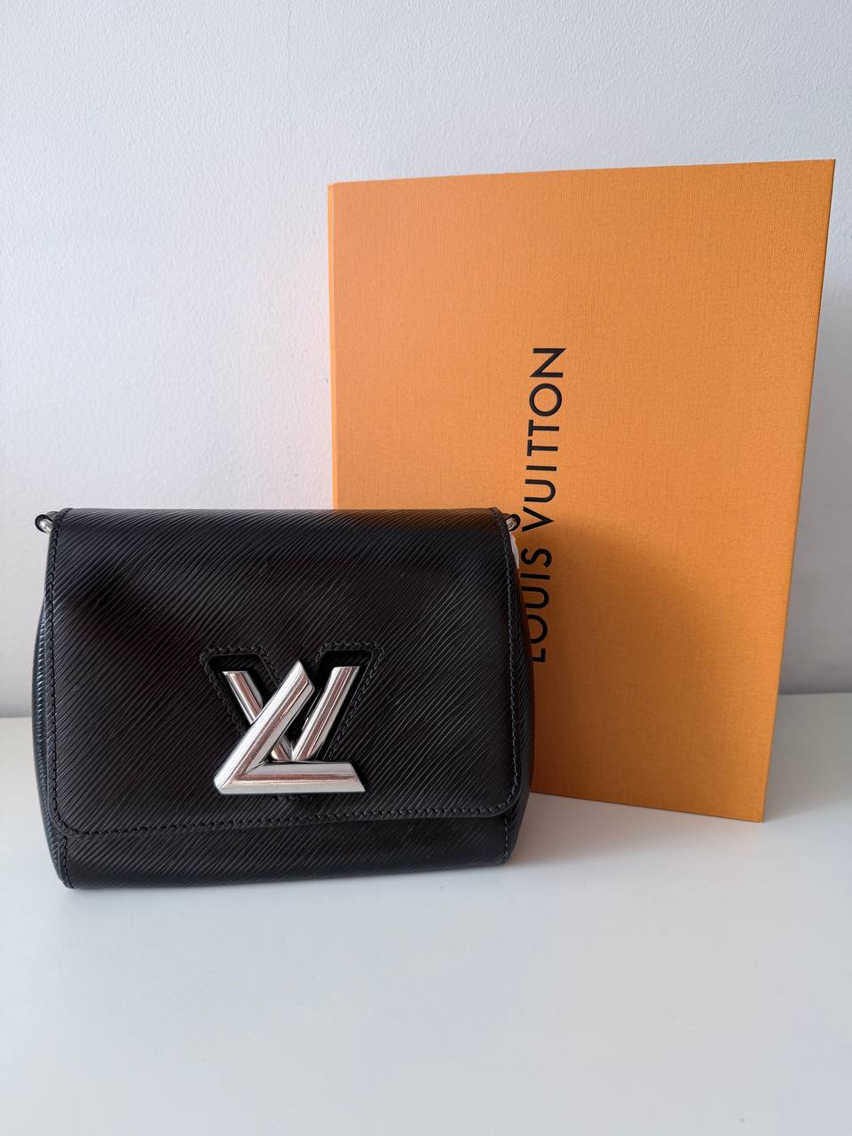Twist PM Small Black Epi Leather Crossbody Bag – Full Set (Pre-Loved)