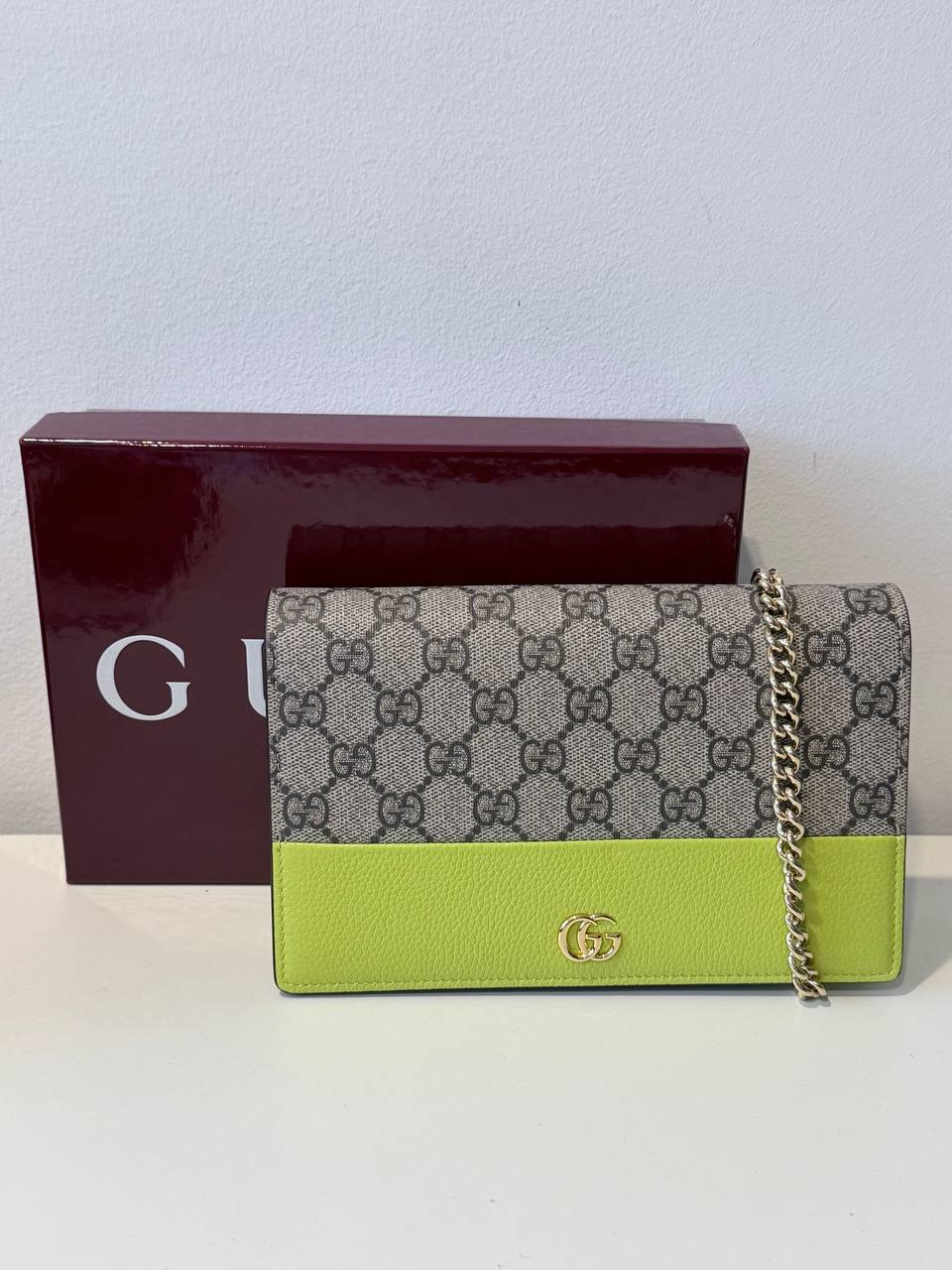 Marmont Multicolor Chain Wallet