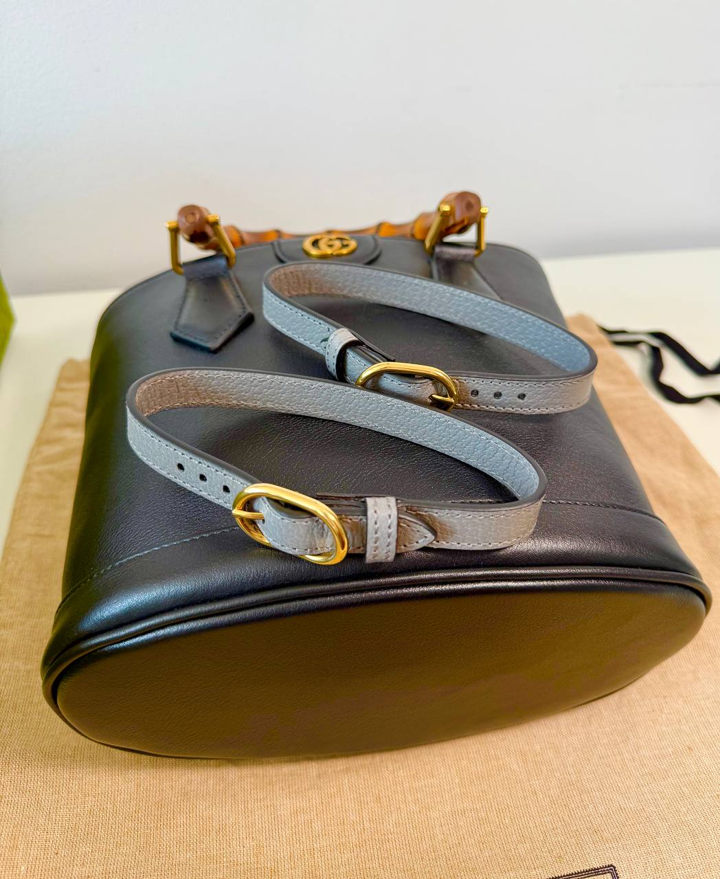 Pre-Owned Women's Diana Mini Bamboo Handbag