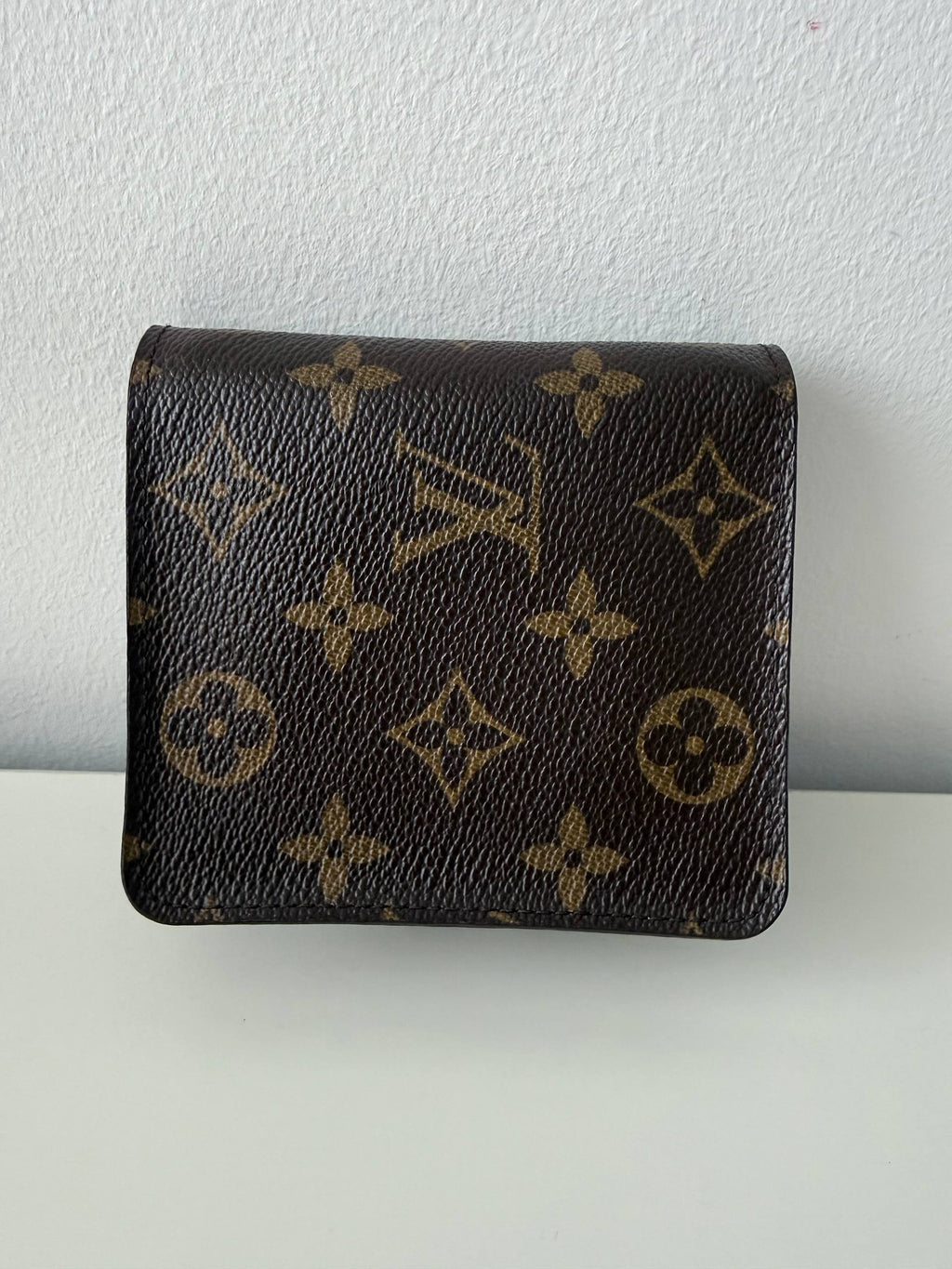 Monogram Canvas Compact Wallet – Brown (Pre Owned)