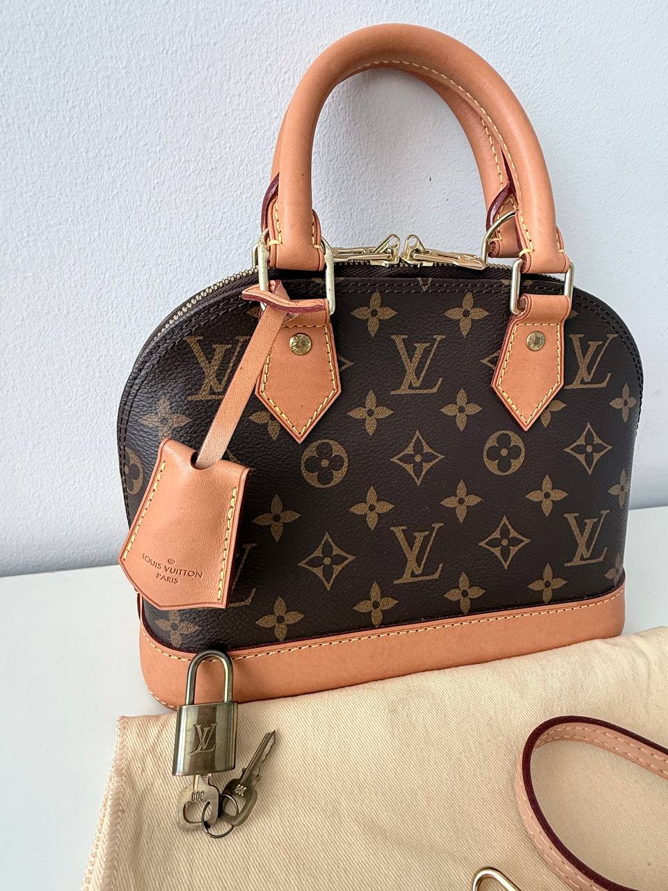 Alma PM Monogram Canvas – Pre-Loved ✨