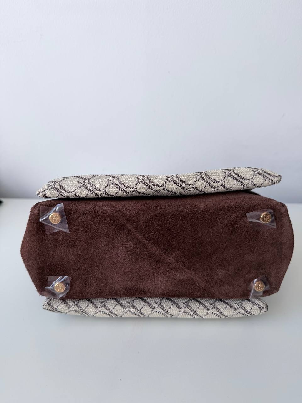 Bolso de Hombro Blasón en Lona Canvas