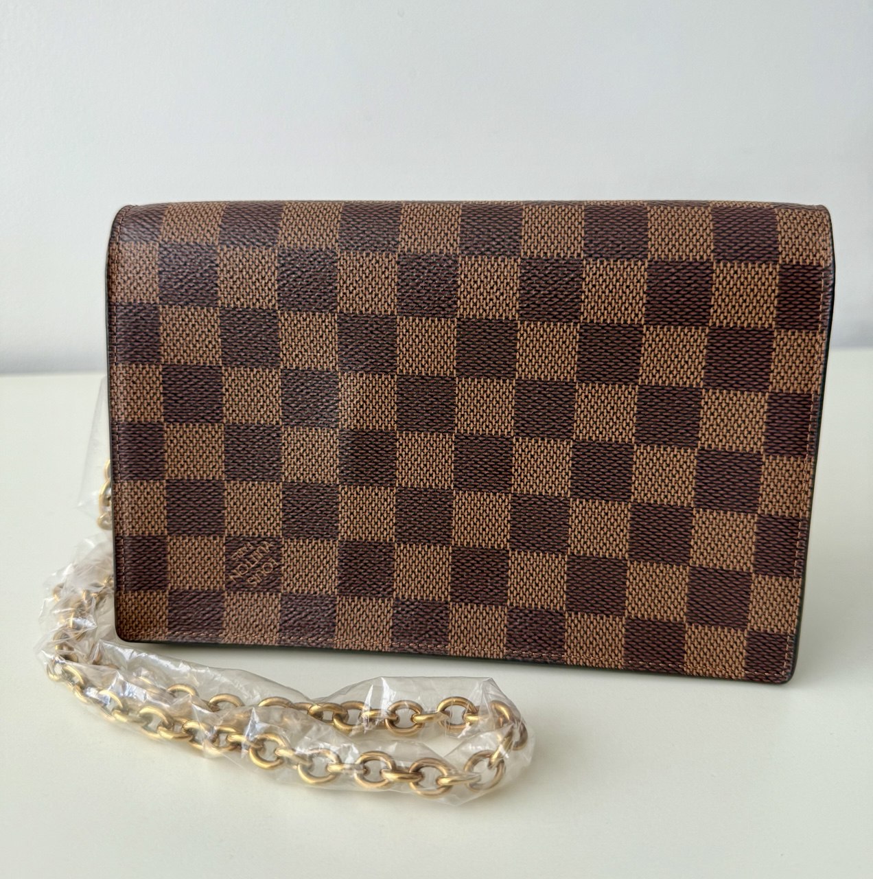 Vavin Shoulder Bag Black Damier Ebene Canvas