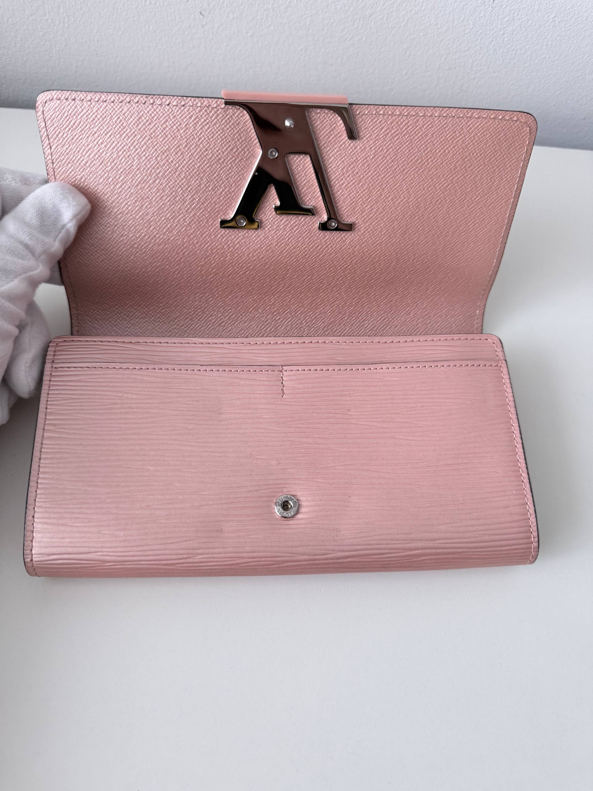 Epi Twist Wallet – Pink (Pre Owned)