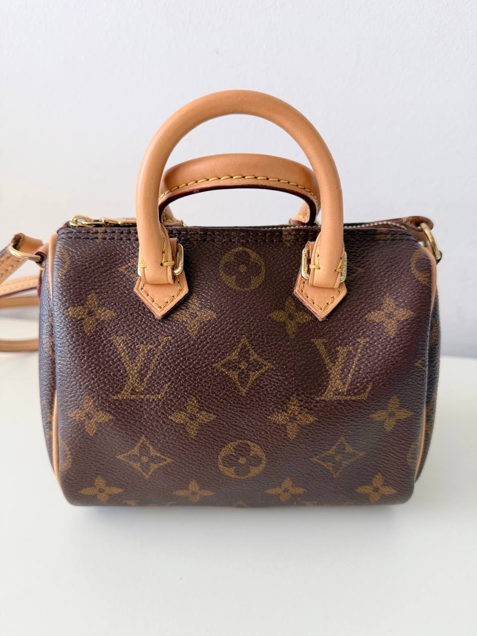 Nano Speedy Monogram Canvas | Pre-Loved Mini Top Handle Bag