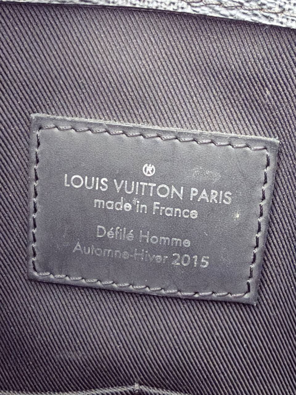 Bolso Tote Cabas Louis Vuitton Damier Graphite Christopher Nemeth (Défilé Homme AW15)