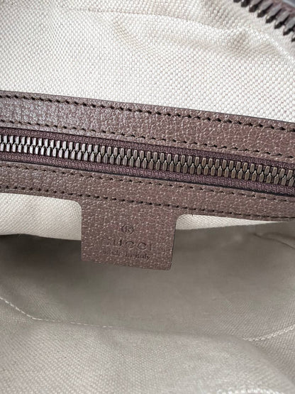 Gucci Ophidia GG Medium Messenger Crossbody Bag en Lona GG Supreme Beige y Ébano