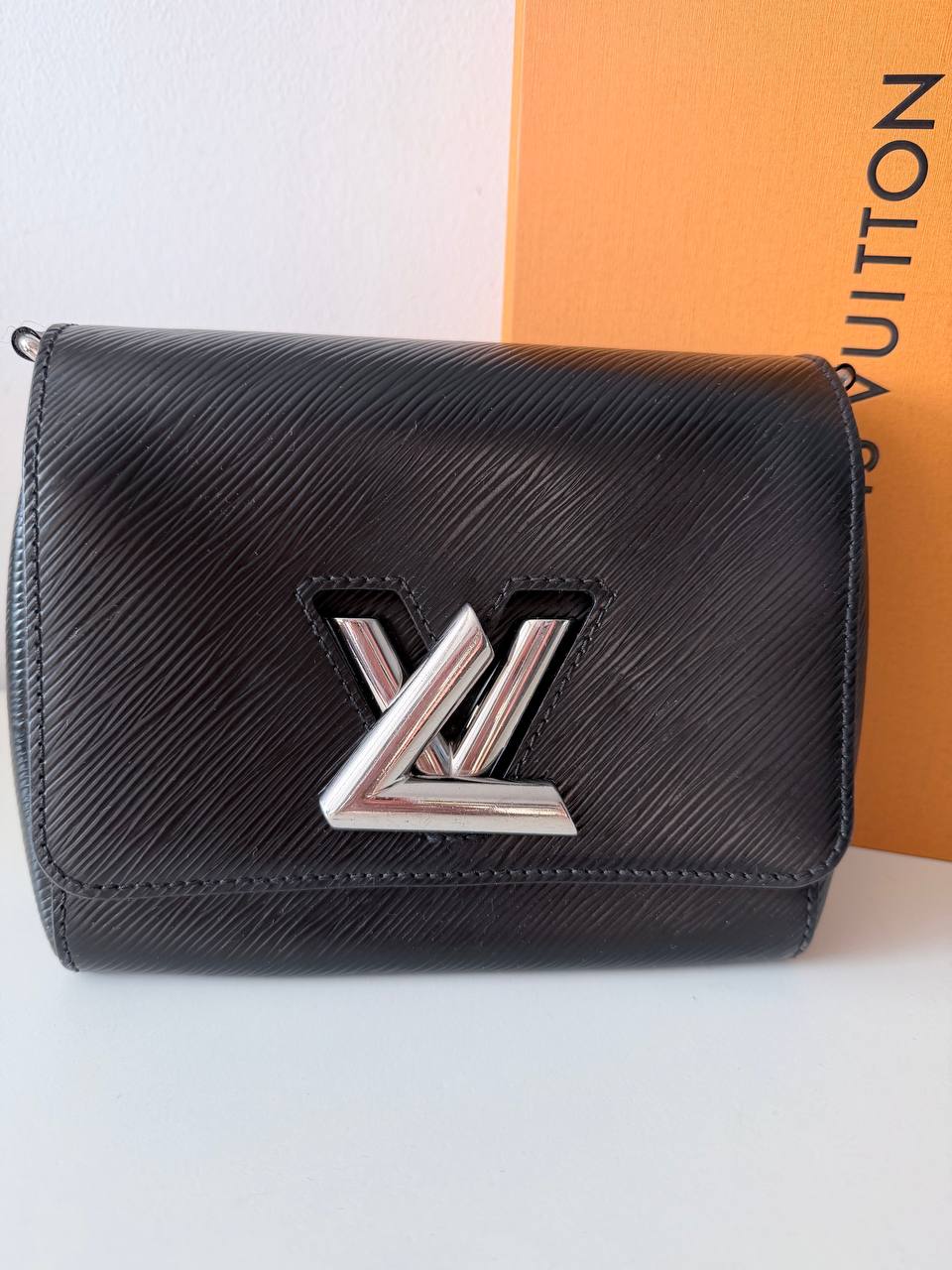 Twist PM Small Black Epi Leather Crossbody Bag – Full Set (Pre-Loved)