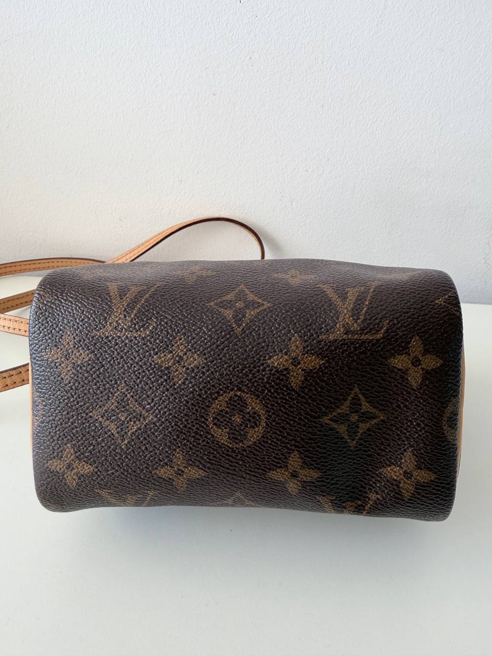 Nano Speedy Monogram Canvas | Pre-Loved Mini Top Handle Bag