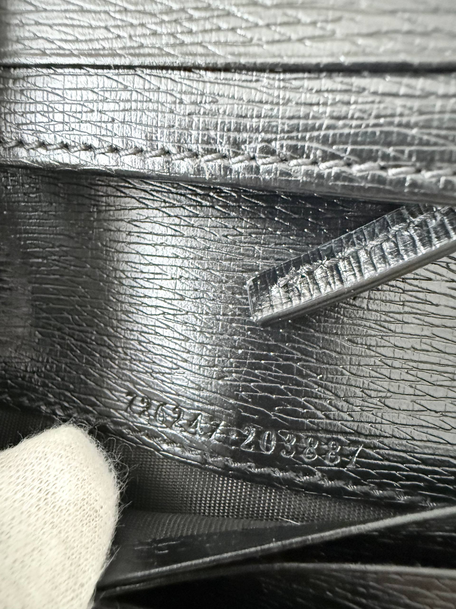 Strawberry Mini Wallet – Black/White (Pre Owned)